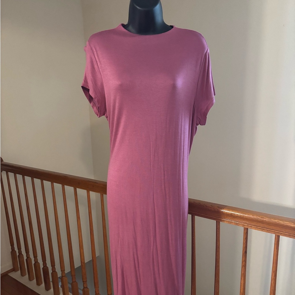 NWT Popular 21 rose color dress. Size 2x